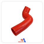 600010035 شیلنگ اینتر کولر دوخم بنز ده تن جدید (سیلیکون ) (2)