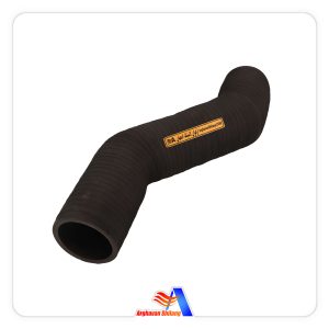 600010036 شيلنگ اينتر کولر S شکل بنز ده تن جديد (EPDM) (3)